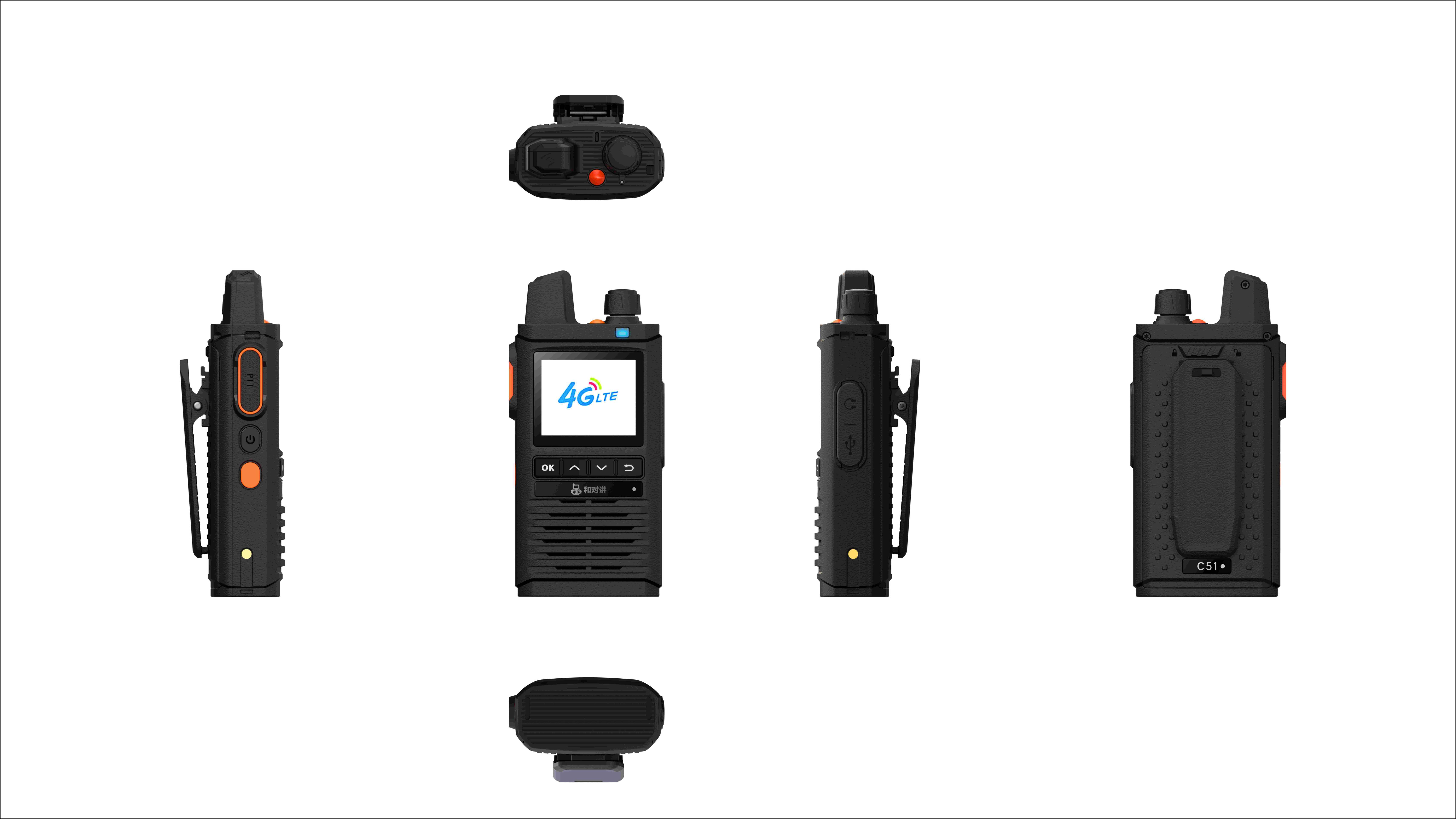 4G公网对讲终端 PoC-C51
